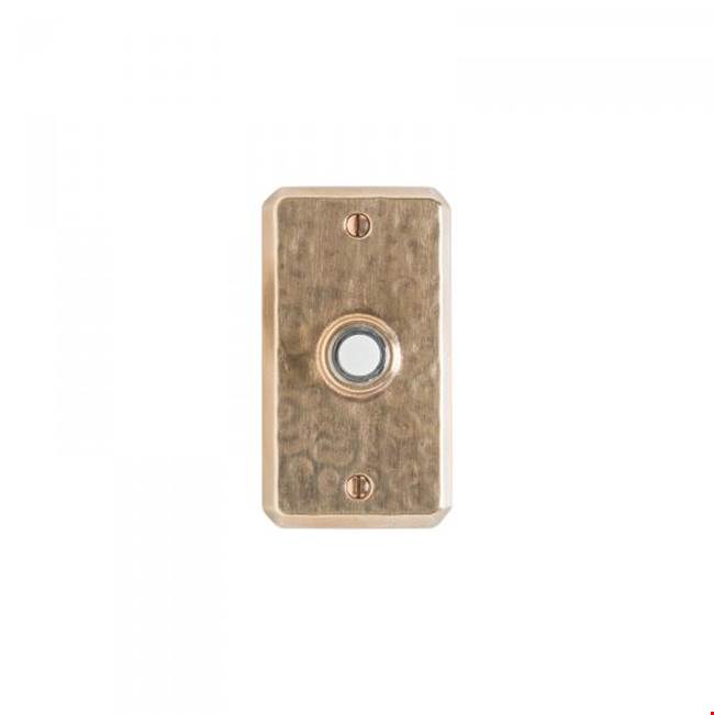 Rocky Mountain Hardware - Hammered Escutcheon Door Bell Button