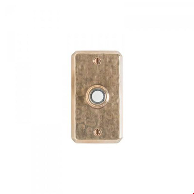 Rocky Mountain Hardware - Hammered Escutcheon Door Bell Button