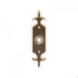 Rocky Mountain Hardware - Fleur De Lis Escutcheon Door Bell Button