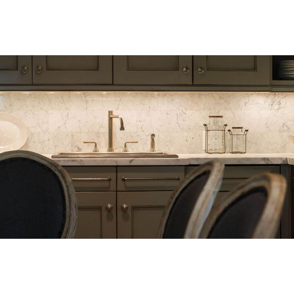 Plumbing Sink, Oasis-Lago, S/R or UC, DBL bowl, apron frt