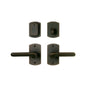 Rocky Mountain Hardware - Curved Escutcheon Entry Set