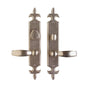 Rocky Mountain Hardware - Fleur De Lis Escutcheon Entry Set