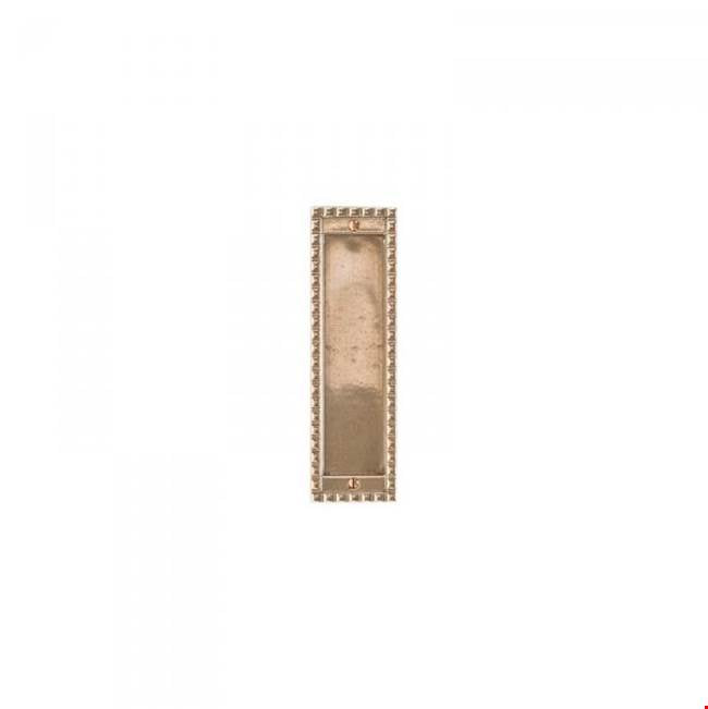 Rocky Mountain Hardware - Corbel Rectangular Escutcheon Flush Pull