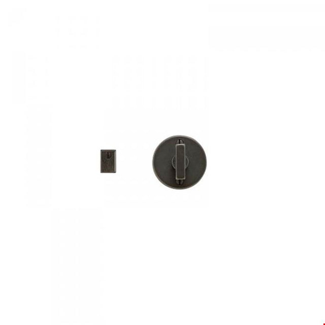 Rocky Mountain Hardware - Round Metro Escutcheon Privacy Mortise Bolt Set