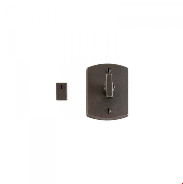 Rocky Mountain Hardware - Convex Escutcheon Privacy Mortise Bolt Set