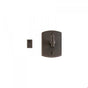 Rocky Mountain Hardware - Convex Escutcheon Privacy Mortise Bolt Set