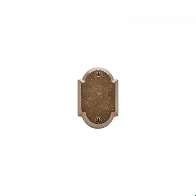Rocky Mountain Hardware - Arched Escutcheon Privacy Mortise Bolt Set