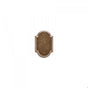 Rocky Mountain Hardware - Arched Escutcheon Privacy Mortise Bolt Set