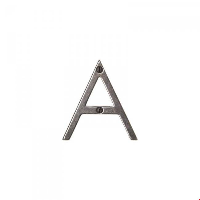 Rocky Mountain Hardware - Home Accessory House Letter, Century Gothic, 2-3/4'', A