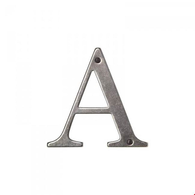 Rocky Mountain Hardware - Home Accessory House Letter, Georgia, 4'', A