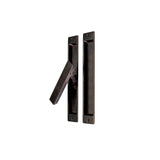 Rocky Mountain Hardware - Rectangular Escutcheon Lift & Slide, Folding Only