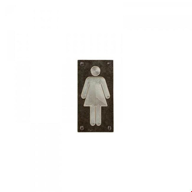 Rocky Mountain Hardware - Home Accessory Plaque, Restroom-women