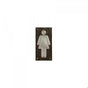 Rocky Mountain Hardware - Home Accessory Plaque, Restroom-women