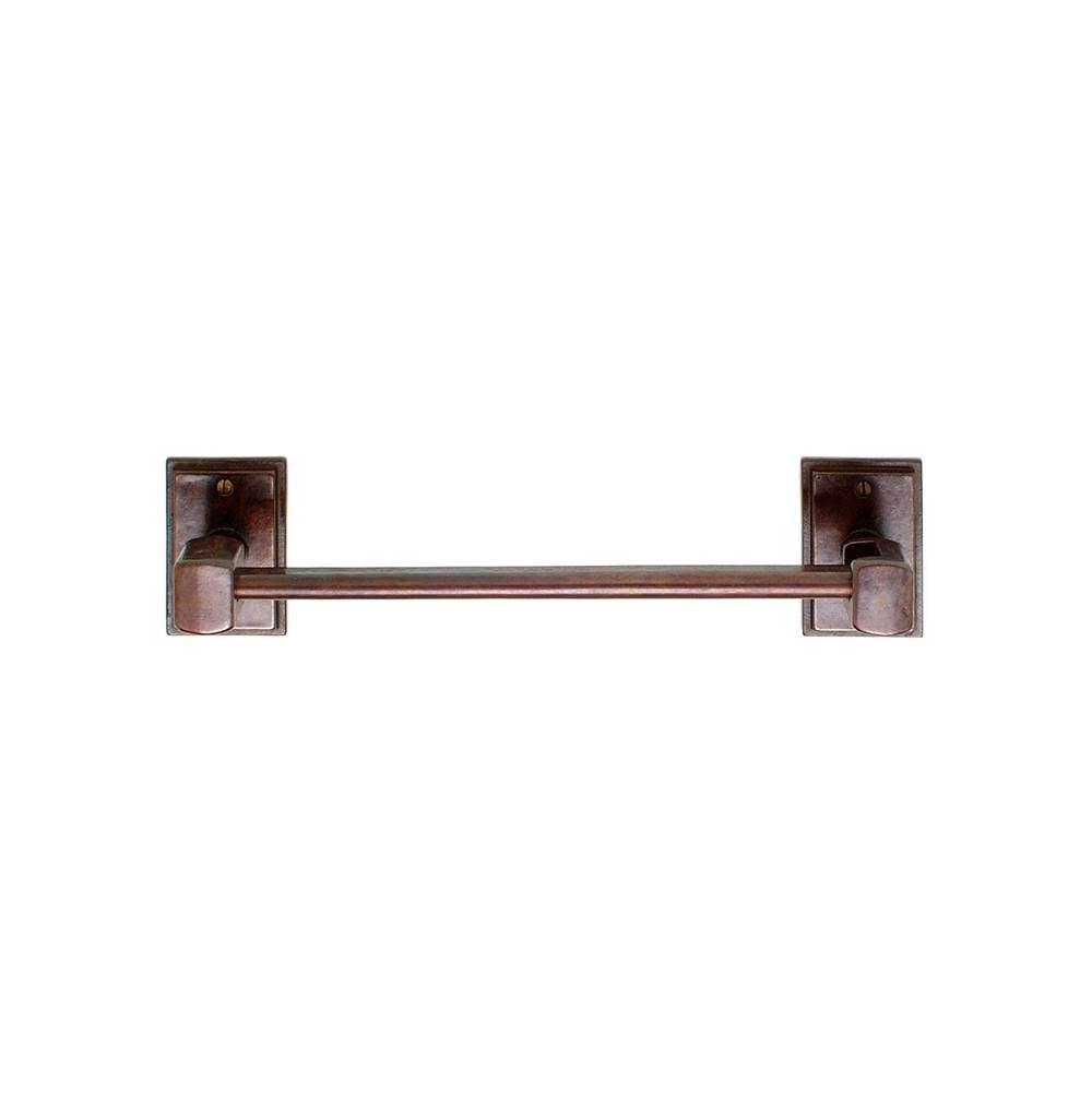 Rocky Mountain Hardware - Rectangular Escutcheon Paper Towel Holder, horizontal, Tempo