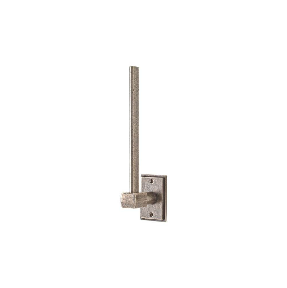 Rocky Mountain Hardware - Round Metro Escutcheon Paper Towel Holder, vertical, Tempo