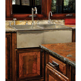 Plumbing Sink, Double Lago, S/R or UC, DBL bowl, apron frt