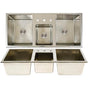 Rocky Mountain Hardware - Plumbing Sink, Cove-Lago Combo, SR or UC, TPL bowl