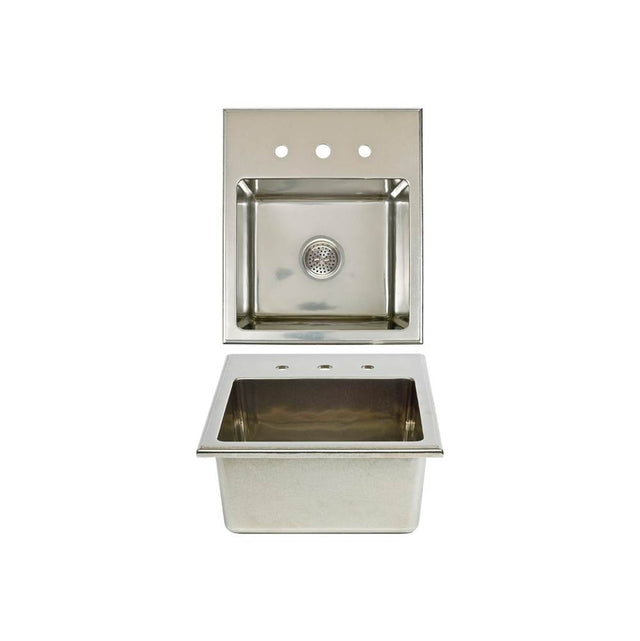 Rocky Mountain Hardware - Plumbing Sink, Bay, S/R or UC, with faucet ledge