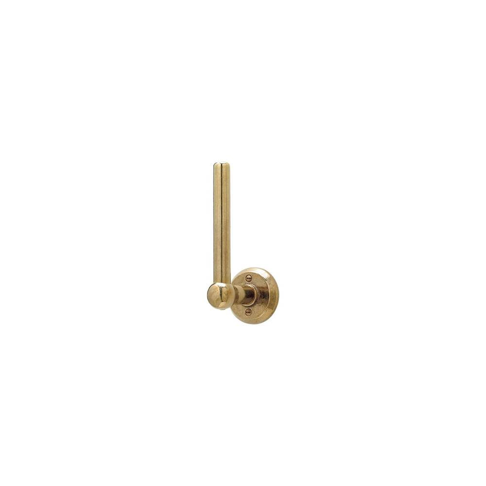 Rocky Mountain Hardware - Round Designer Escutcheon Toilet Paper Holder, vertical