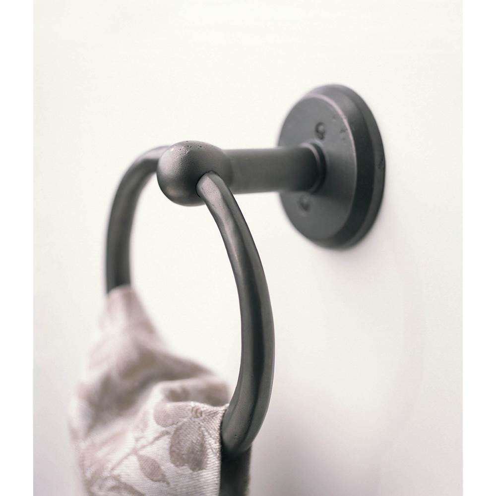 Ellis Escutcheon Towel Ring, 6''