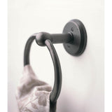 Ellis Escutcheon Towel Ring, 6''