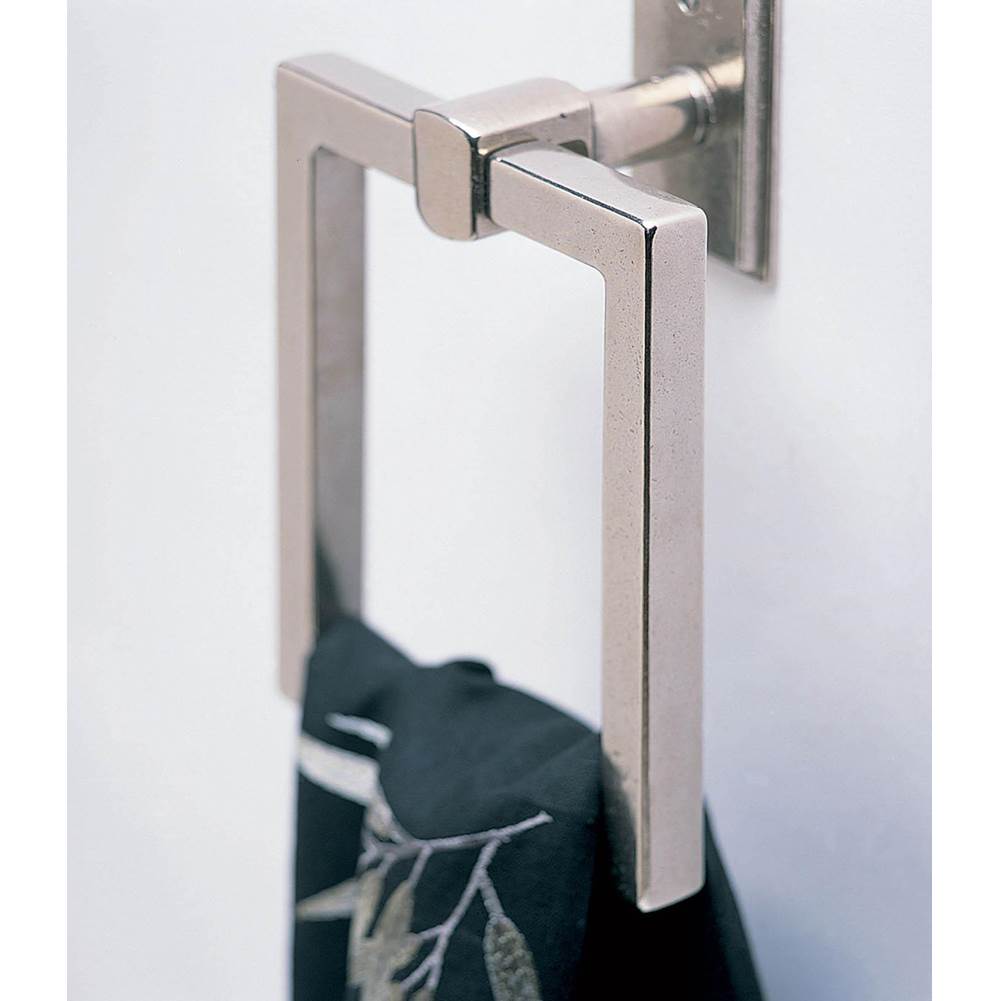 Ellis Escutcheon Towel Ring, 8'', Tempo