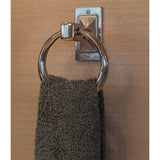 Ellis Escutcheon Towel Ring, 6''