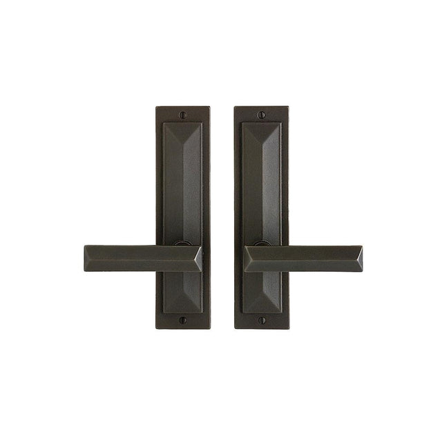Rocky Mountain Hardware - Mack Escutcheon Patio Deadbolt Set