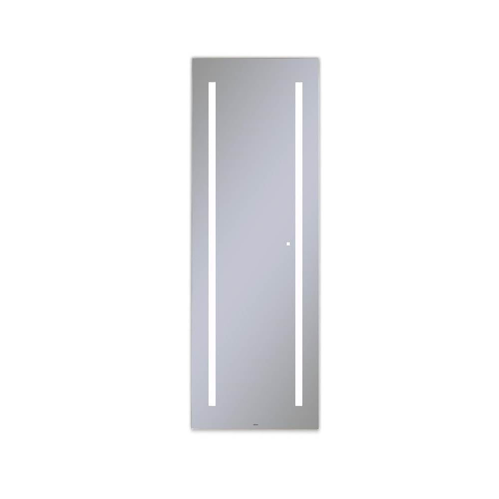 Robern - AiO Full Length Lighted Mirror, 24'' x 70'' x 1-1/2'', LUM Lighting, 4000K Temperature (Cool Light), Dimmable, USB Charging Ports