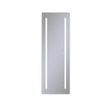 Robern - AiO Full Length Lighted Mirror, 24'' x 70'' x 1-1/2'', LUM Lighting, 4000K Temperature (Cool Light), Dimmable, USB Charging Ports