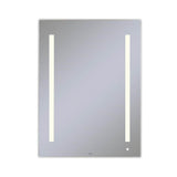 Robern - AiO Lighted Mirror, 30'' x 40'' x 1-1/2'', LUM Lighting, 2700K Temperature (Warm Light), Dimmable, OM Audio, USB Charging Ports
