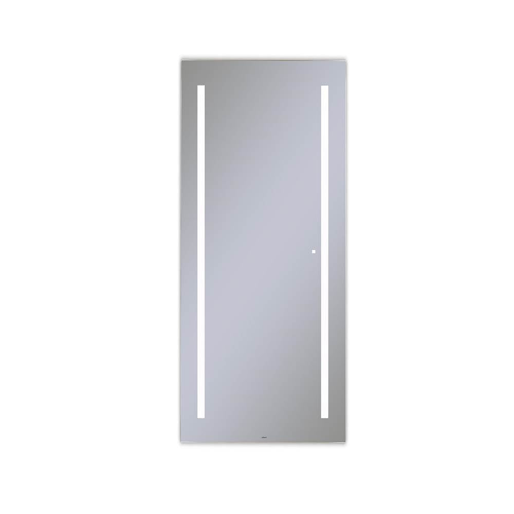 Robern - AiO Full Length Lighted Mirror, 30'' x 70'' x 1-1/2'', LUM Lighting, 4000K Temperature (Cool Light), Dimmable, USB Charging Ports