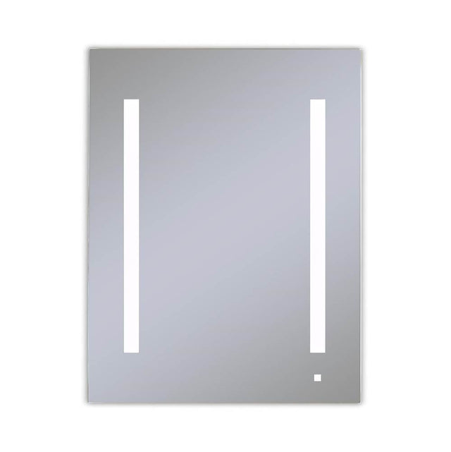 Robern - AiO Lighted Cabinet, 24'' x 30'' x 4'', LUM Lighting, 4000K Temperature (Cool Light), Dimmable, Electrical Outlet, USB Charging Ports, Left Hinge