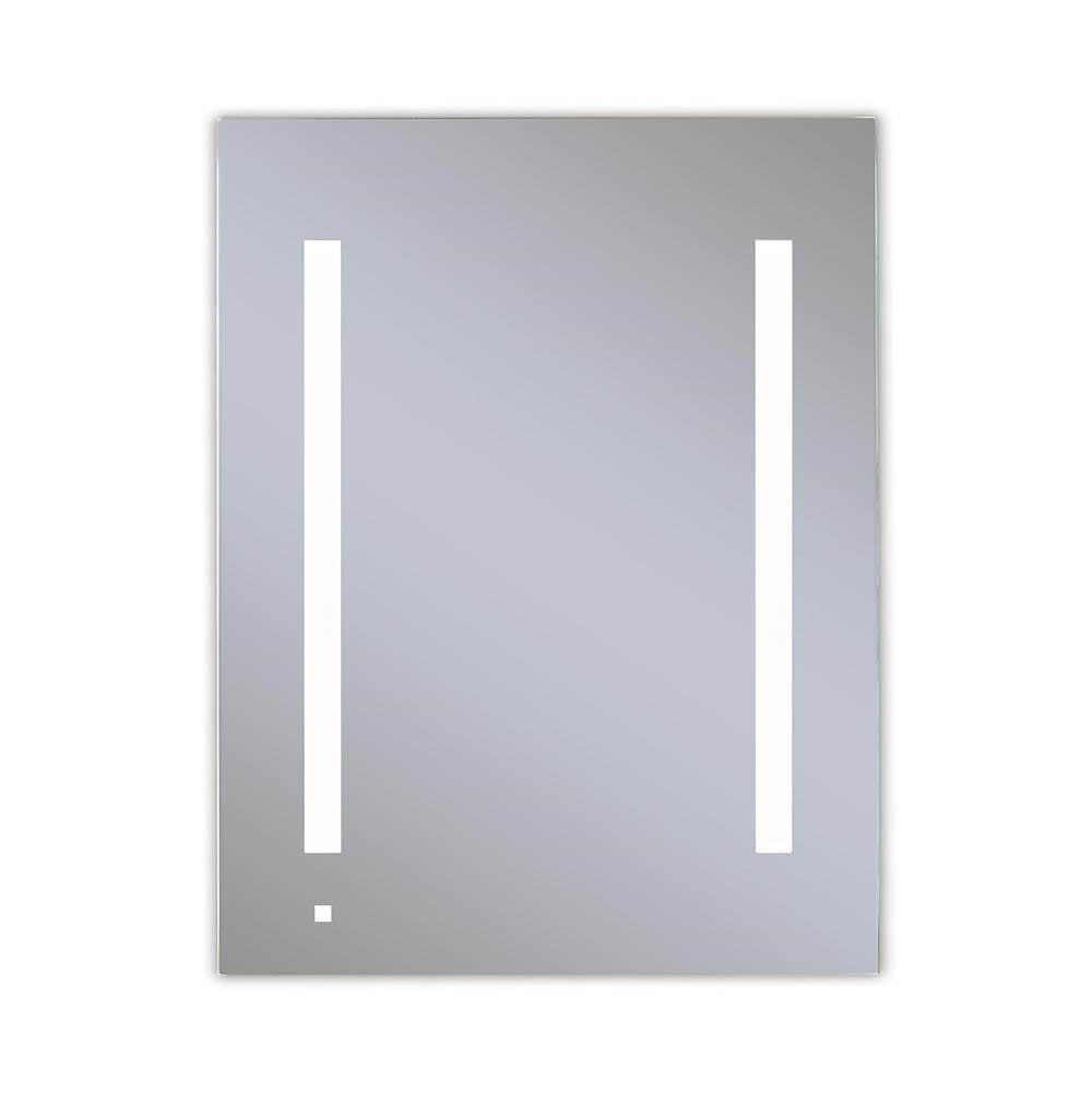 Robern - AiO Lighted Cabinet, 24'' x 30'' x 4'', LUM Lighting, 4000K Temperature (Cool Light), Dimmable, Electrical Outlet, USB Charging Ports, Right Hinge