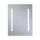Robern - AiO Lighted Cabinet, 24'' x 30'' x 4'', LUM Lighting, 2700K Temperature (Warm Light), Dimmable, Electrical Outlet, USB Charging Ports, Right Hinge