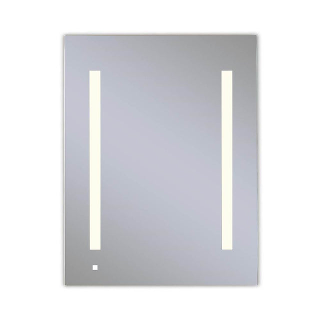 Robern - AiO Lighted Cabinet, 24'' x 30'' x 4'', LUM Lighting, 2700K Temperature (Warm Light), Dimmable, Electrical Outlet, USB Charging Ports, Right Hinge