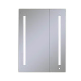 Robern - AiO Lighted Cabinet, 30'' x 40'' x 4'', Two Door, LUM Lighting, 4000K Temperature (Cool Light), Dimmable, Electrical Outlet, USB Left Hinge