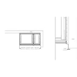 Cartesian and Profiles Alcove Kit, 22-1/2'' H