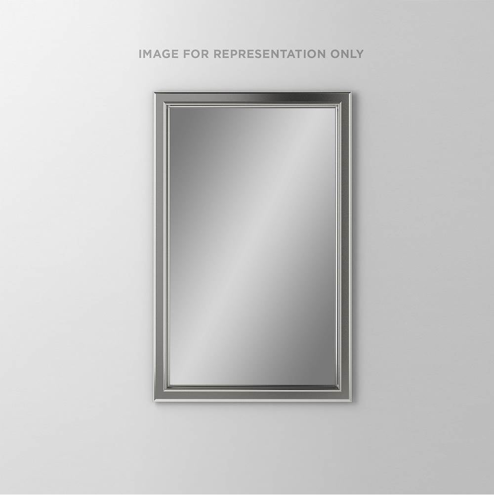 Robern - Main Line Mirror, 20'' x 30'' x 1-5/8'', Bryn Mawr Frame, Polished Nickel - Polished Nickel