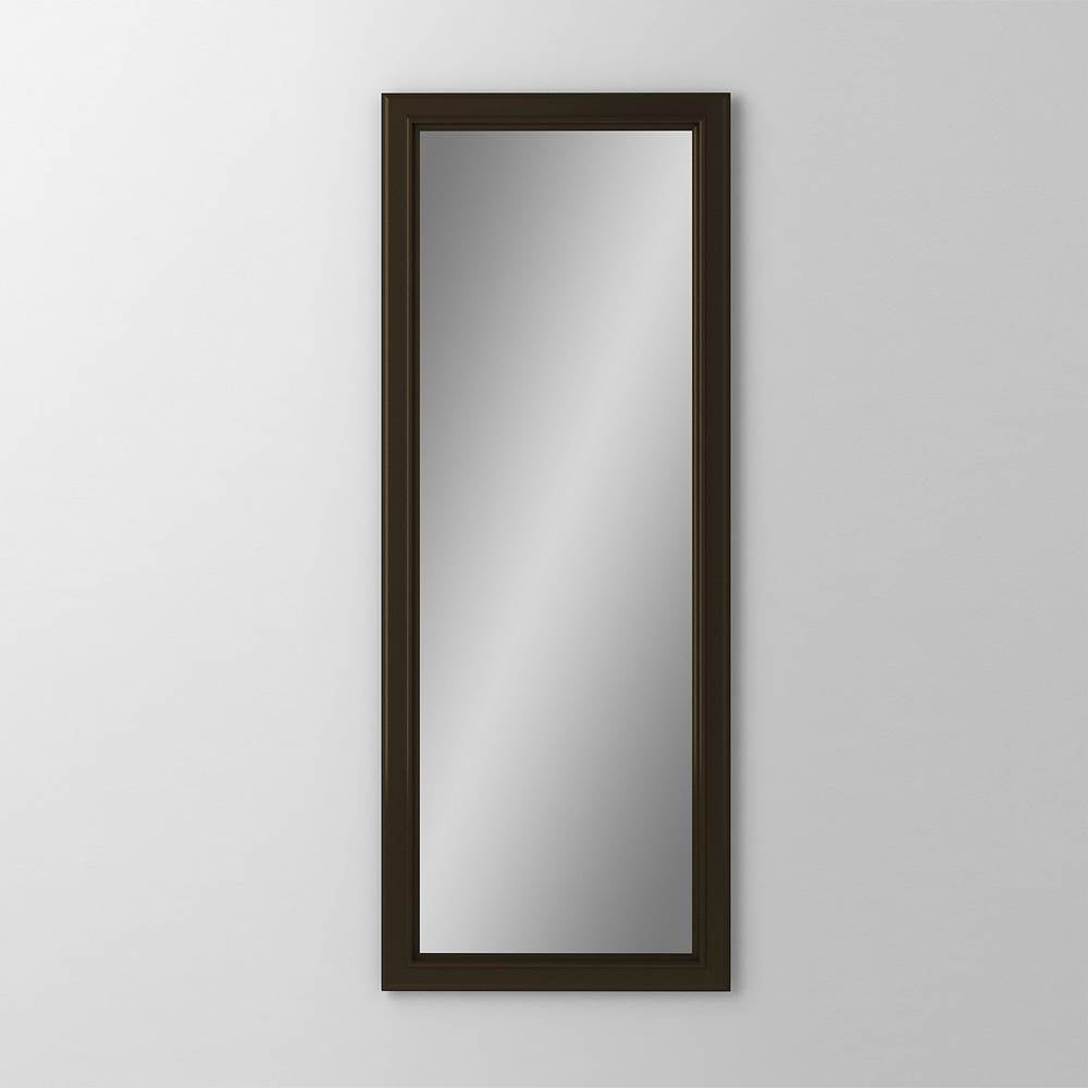 Robern - Main Line Mirror, 20'' x 40'' x 1-5/8'', Bryn Mawr Frame, Brushed Bronze - Brushed Bronze