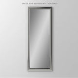 Robern - Main Line Mirror, 20'' x 40'' x 1-5/8'', Bryn Mawr Frame, Polished Nickel - Polished Nickel