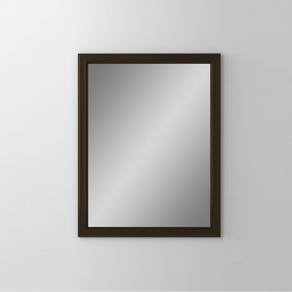 Robern - Main Line Mirror, 24'' x 30'' x 1-5/8'', Bryn Mawr Frame, Brushed Bronze - Brushed Bronze