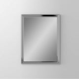Robern - Main Line Mirror, 24'' x 30'' x 1-5/8'', Bryn Mawr Frame, Chrome - Chrome