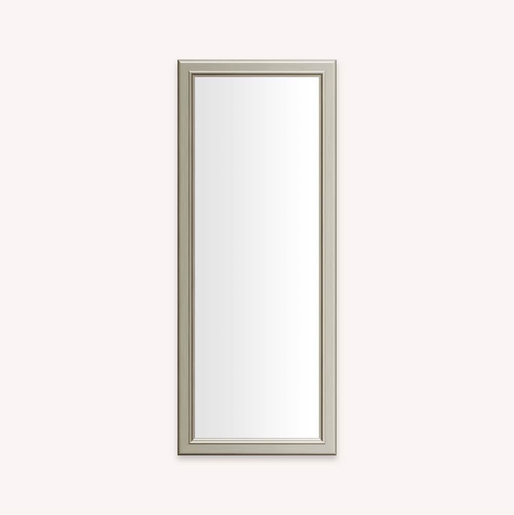 Robern - DC FRAMED WALL MIRROR, BM, 16X40, NICKEL - Nickel