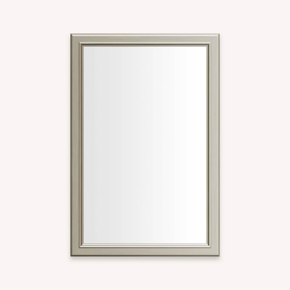 Robern - DC FRAMED WALL MIRROR, BM, 20X30, NICKEL - Nickel