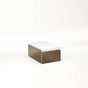 Robern - Cartesian Vanity, 12'' x 7-1/2'' x 18'', Satin Bronze, Full Drawer, No Night Light - Satin Bronze