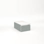 Robern - Cartesian Vanity, 12'' x 7-1/2'' x 18'', Matte Gray, Full Drawer, No Night Light - Matte Gray