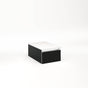Robern - Cartesian Vanity, 12'' x 7-1/2'' x 18'', Matte Black, Full Drawer, No Night Light - Matte Black