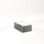 Robern - Cartesian Vanity, 12'' x 7-1/2'' x 21'', Tinted Gray Mirror, Full Drawer, No Night Light - Tinted Gray Mirror