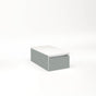 Robern - Cartesian, 12X7.5X21,Mat Gry,Full, Snl - Matte Gray